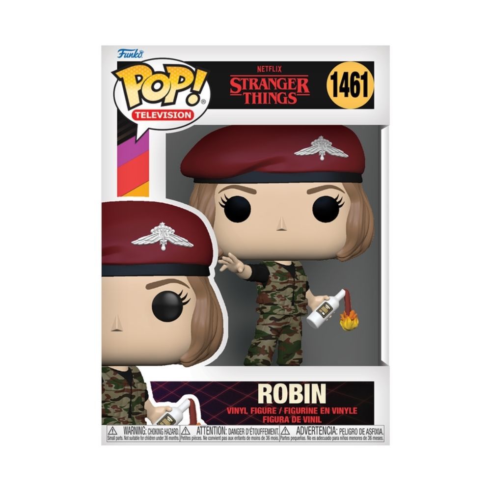 Confira Boneco - Funko Pop - Stranger Things - Robin With