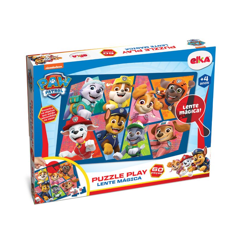 Quebra-cabeca---Puzzle-Play---Patrulha-Canina---60-pecas---Elka-1