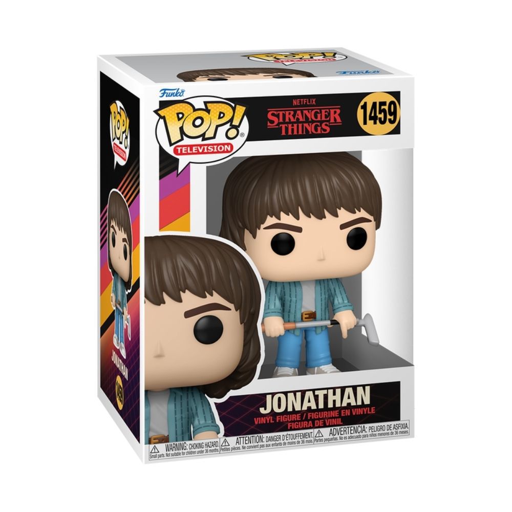Confira Boneco - Funko Pop - Stranger Things - Jonathan With