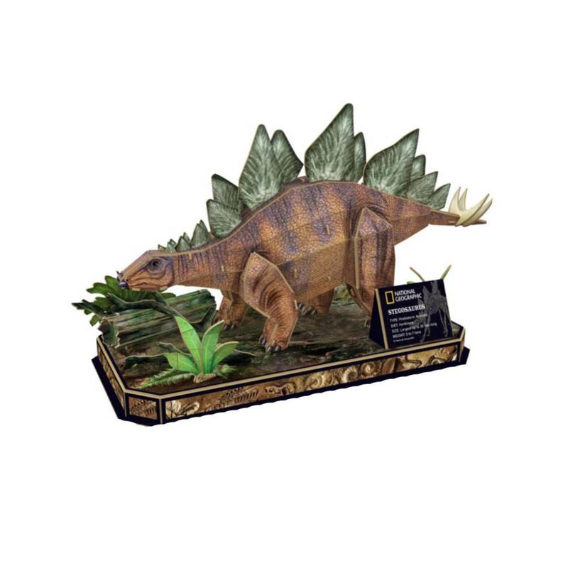 Quebra-Cabeca---3D---National-Geographic---Stegosaurus---New-Toys-1