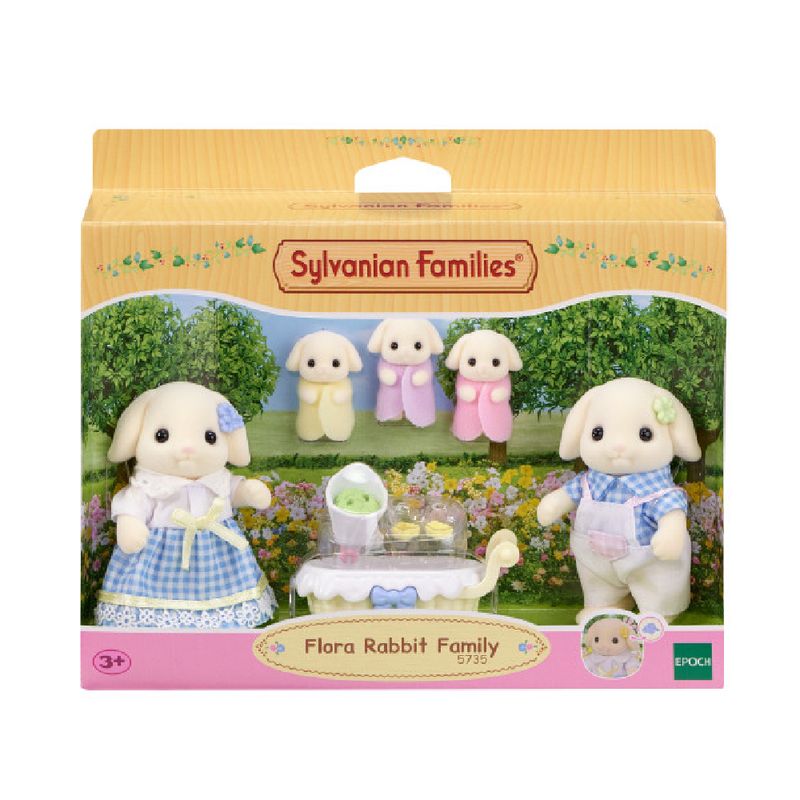 Sylvanian-Families---Familia-Dos-Coelhos---Epoch-1