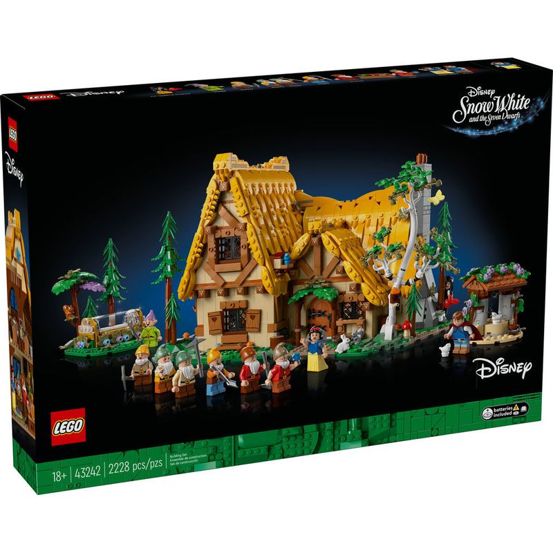 Lego---Disney---Chale-da-Branca-de-Neve-e-os-Sete-Anoes---43242-0