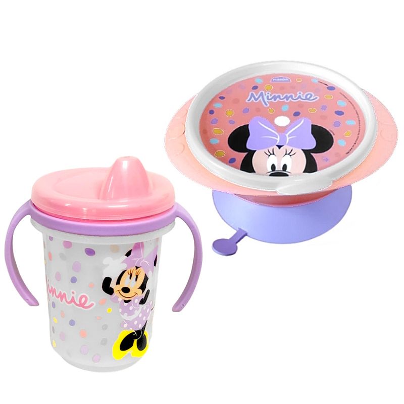 Prato-Papinha-Tigela-da-mINNIE-pratinho-com-ventosa-com-logo-com-Copo-Caneca-Minnie--1-