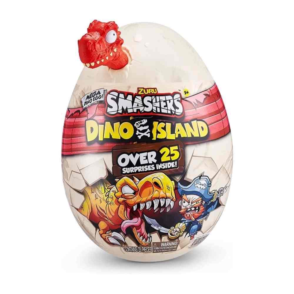 Encontraproduto.com.br - Smashers Ovo Dino Pirata Grande 25 Surpresas - FUN F926