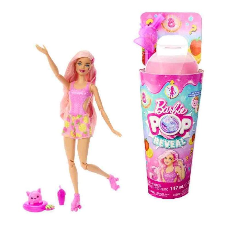 Boneca-Articulada-Com-Acessorios---Barbie-Pop-Reveal---Serie-De-Frutas---Sortido---Mattel-9