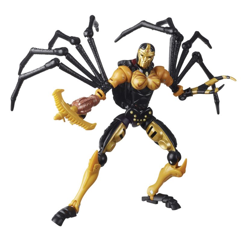Figura-Transformers-Generations-War-For-Cybertron---Kingdom-Deluxe---Black-Arachnia---Hasbro-11