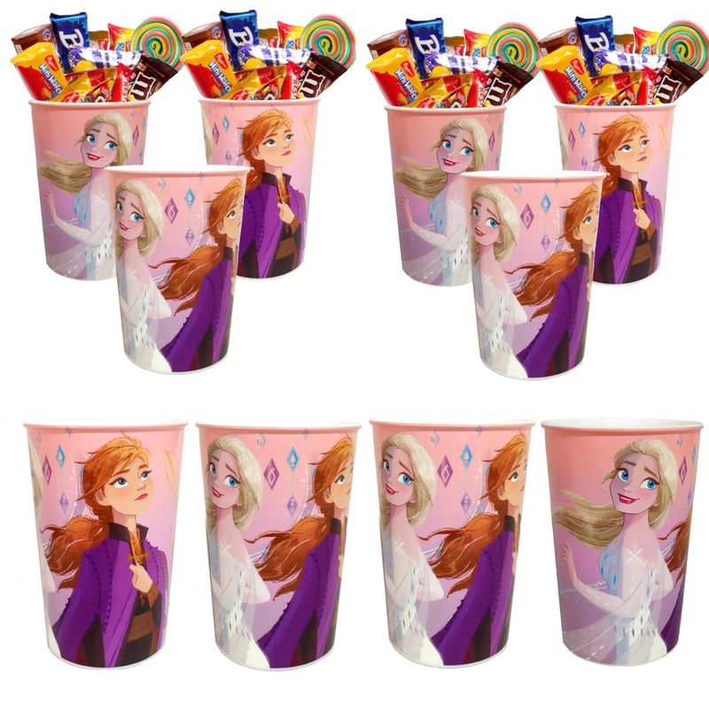 copo-da-Frozen-320m-Anna-e-Elsa-para-Festa-Infantil-Decoracao-Meninas-Capa-Kit-10-Frozen-CAPA