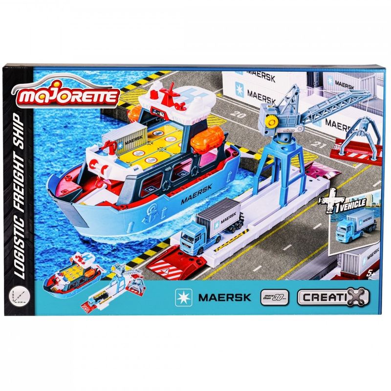 Playset---Majorette---Maersk-Logistic-Freight---Azul---California-1