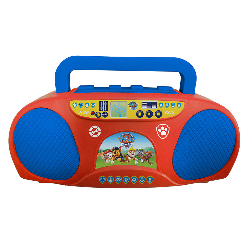 Brinquedo Musical - Patrulha Canina - Boombox Karaokê Brinquedo Musical - Patrulha Canina - Boombox Karaokê