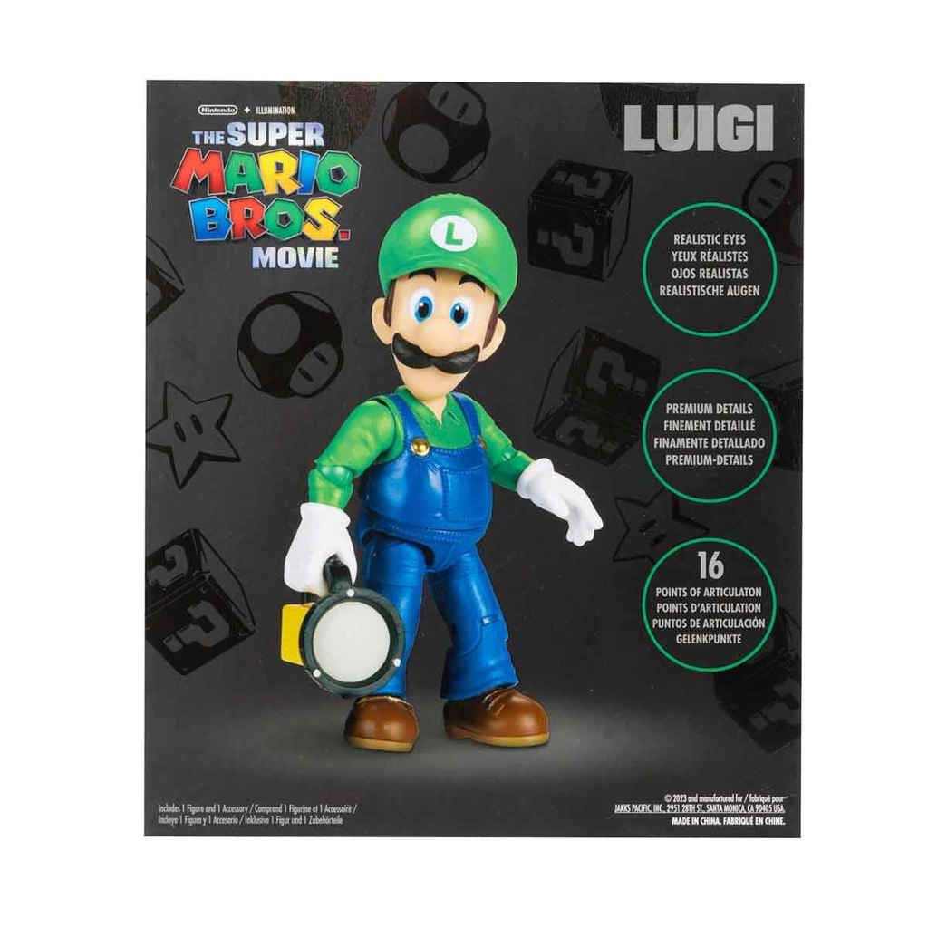 Boneco Articulado - Luigi Com Acessorio - Mario Bross - Sunny - Ri Happy