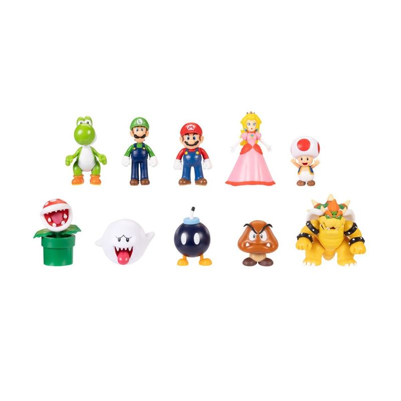Mini-Figura-de-Acao---Pack-com-10---Super-Mario---Sunny-0