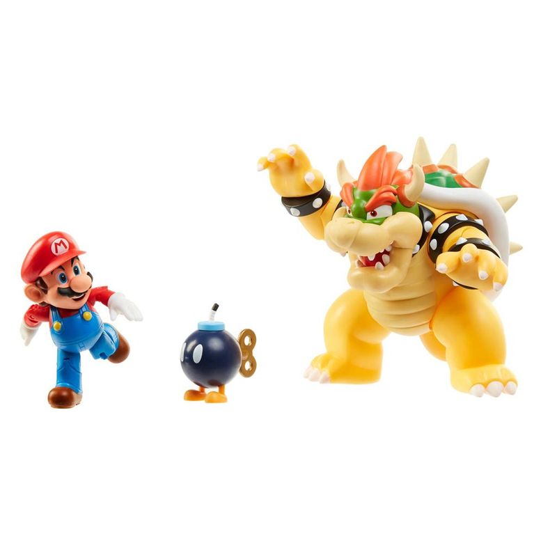 Conjunto-De-Figuras---Super-Mario---Batalha-De-Lava---Mario-Vs-Bowser---Sunny-3