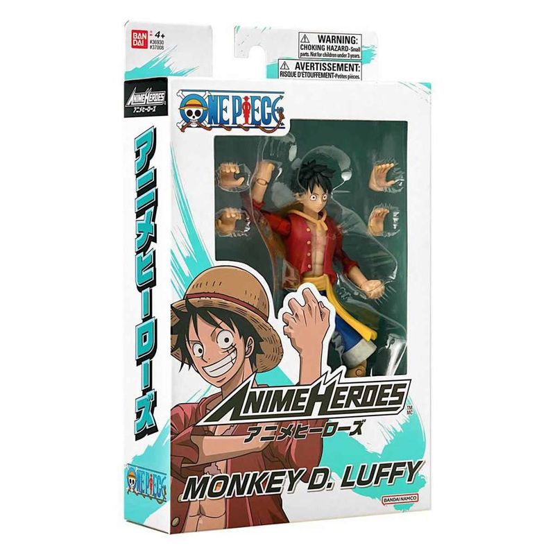 Boneco-Articulado---One-Piece---Anime-Heroes---Monkey-D-Luffy----Sunny-4