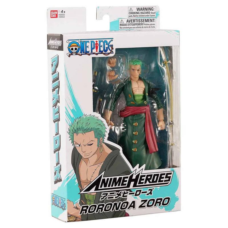 Boneco-Articulado---One-Piece---Anime-Heroes---Roronoa-Zoro---Sunny-2