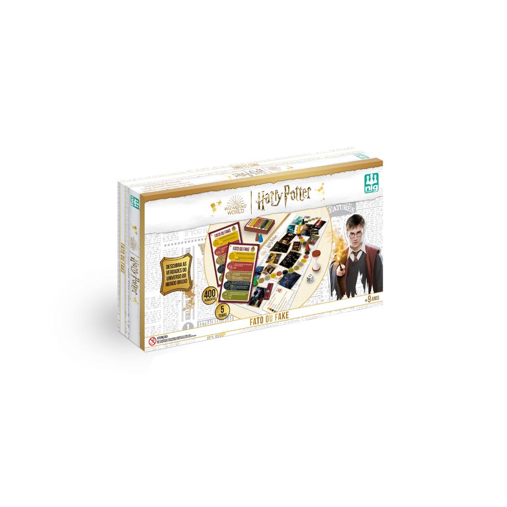 ハリーポッター fakes Confira Jogo de Tabuleiro - Fato ou Fake - Harry Potter - 2 ou + Jogadores - Nig Brinquedos - Rihappy - Ri Happy