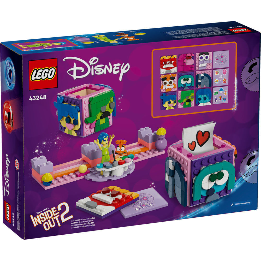 LEGO - Disney Pixar - Cubos de Humor de Divertidamente 2 - 43248 - Ri Happy