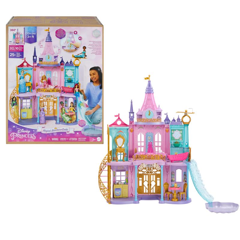 Playset---Disney-Princesa---Casa-de-Bonecas---Castelo-Real-dos-Sonhos---Mattel--1