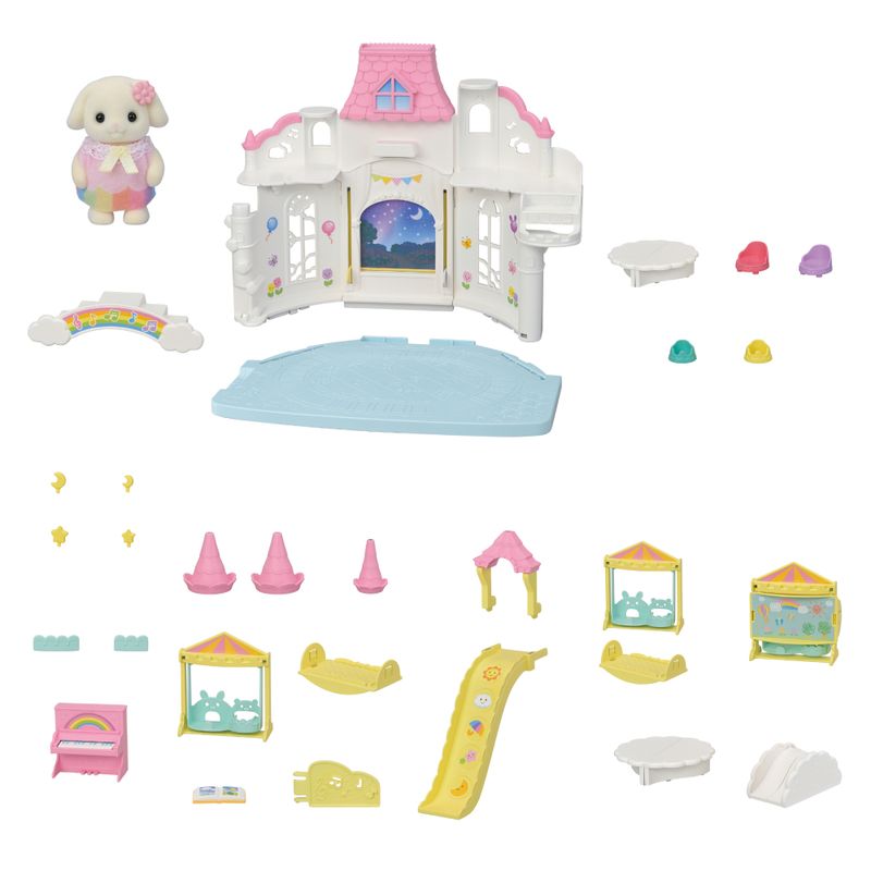 Sylvanian-Families---Castelo-Ensolarado-Jardim-De-Infancia-Bebe---Epoch-1