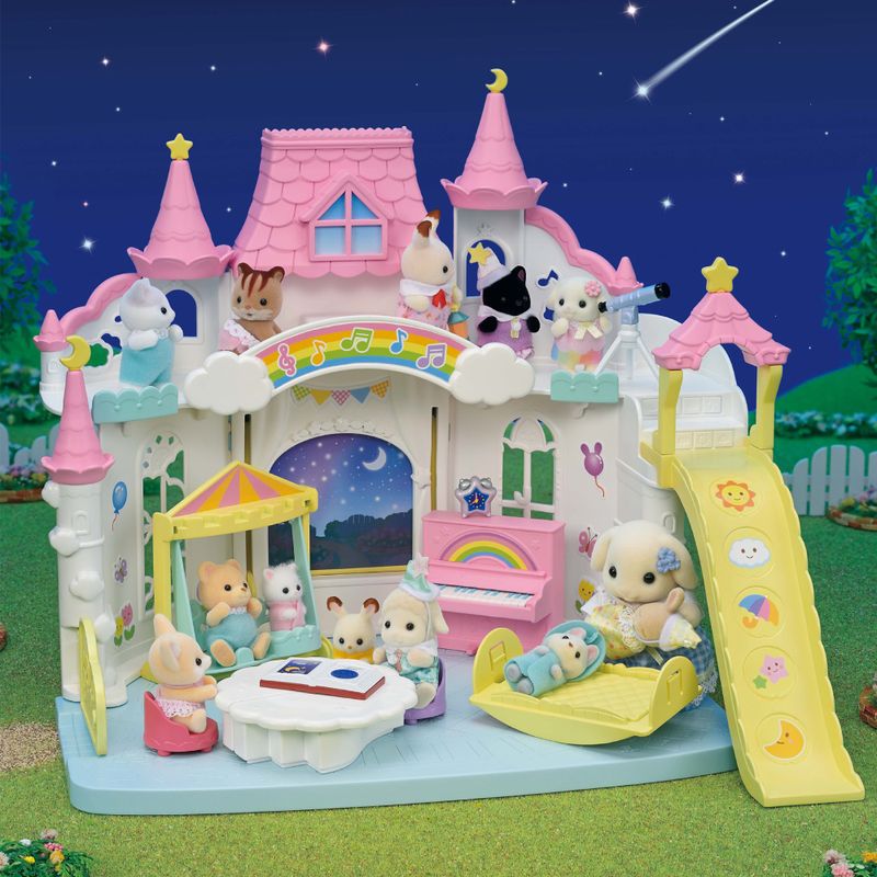 Sylvanian-Families---Castelo-Ensolarado-Jardim-De-Infancia-Bebe---Epoch-3