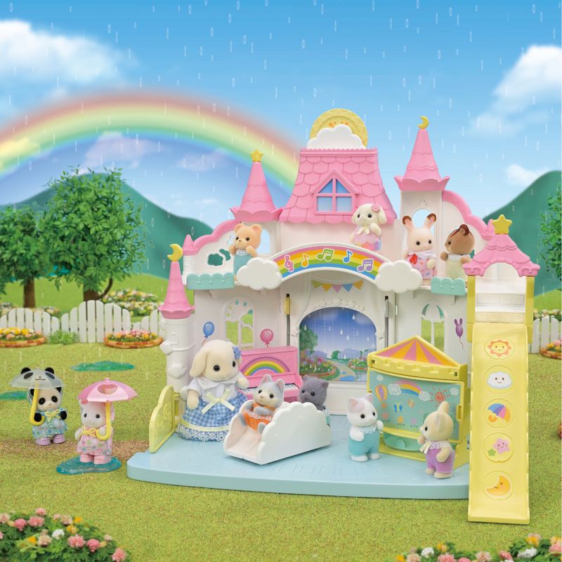 Sylvanian-Families---Castelo-Ensolarado-Jardim-De-Infancia-Bebe---Epoch-4