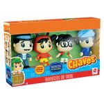 Boneco-Articulado---Girafales---Chapolin---Chuiquinha---Dona-Clotilde---Pack-C-4---Vinil---Lider-0