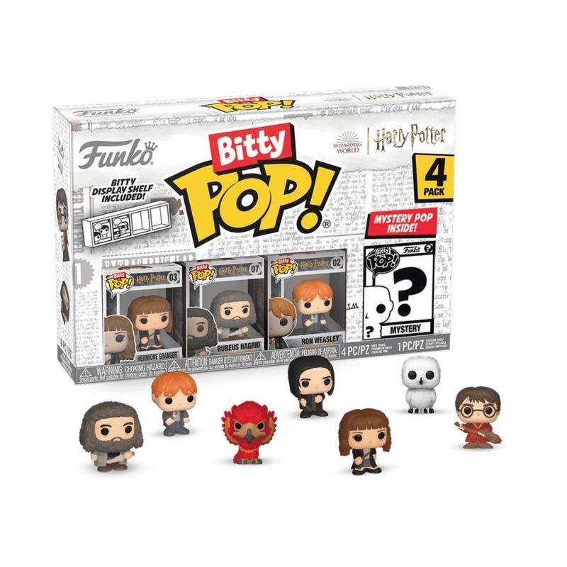 Mini-Boneco---Funko---Bitty-Pop---Hermione---Rubeus---Ron---Candide-0