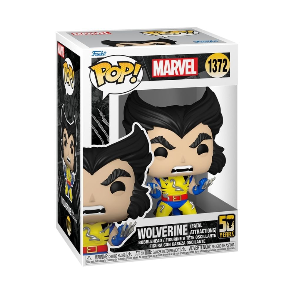 Confira Boneco - Funko Pop - Marvel - Wolverine - 50th