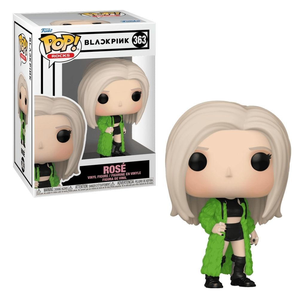 Confira Mini Boneca - Funko POP Rocks - Blackpink - Rosé - Candide