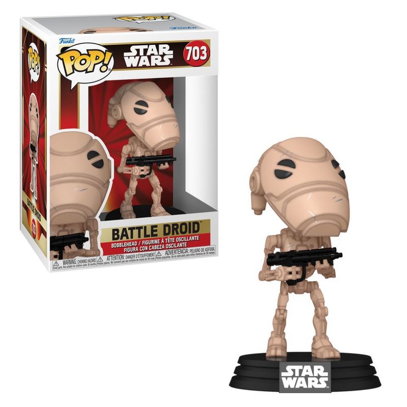 Figura-De-Vinil---Funko-POP---Star-Wars---Battle-Droid---Candide-2