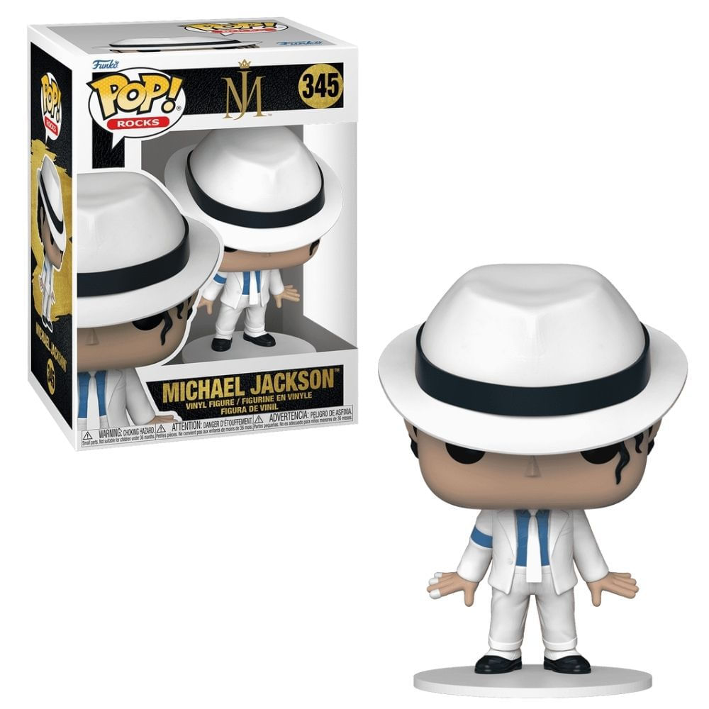 Confira Boneco De Vinil - Funko - POP Rocks - Michael Jackson