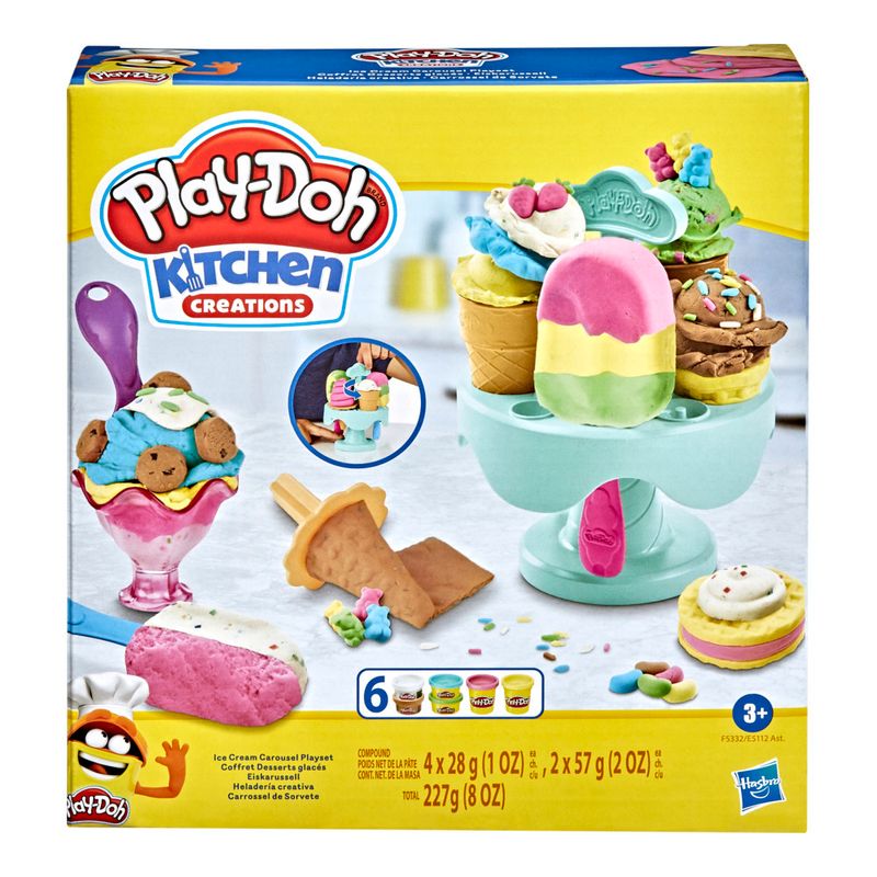 Jogo-Massa-De-Modelar---Play-Doh---Carrossel-De-Sorvete---Hasbro-2