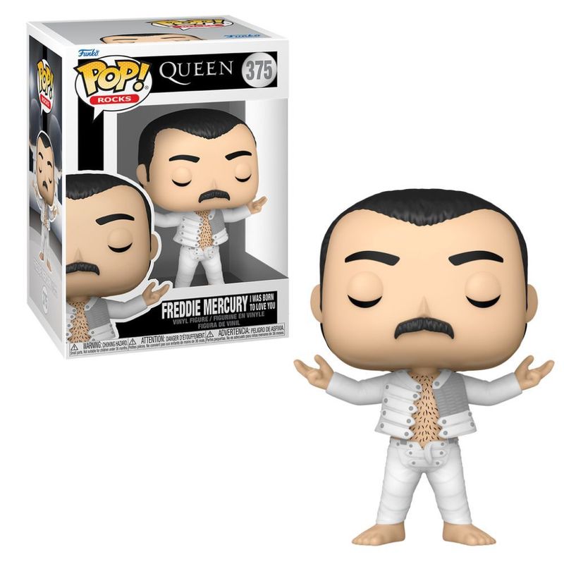 Boneco-De-Vinil---Funko---POP-Rocks---Queen---Freddie-Mercury---Candide-1