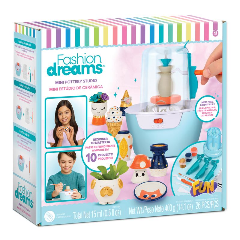 Conjunto-De-Artesanato---Fashion-Dreams---Mini-Estudio-De-Ceramica---Fun-1