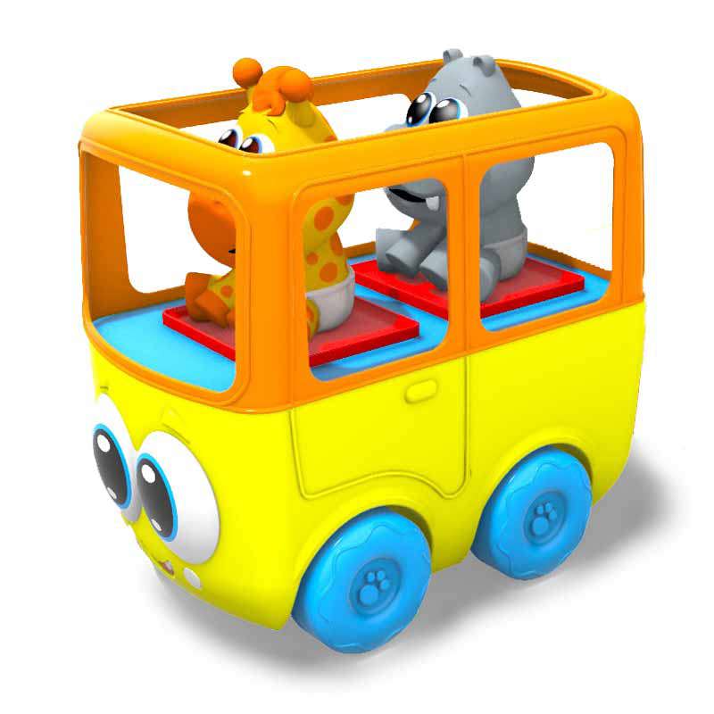 Mini-Carrinho----Babyland---Fofilhotes---Onibuzinho--e-a-Turminha---Cardoso-0