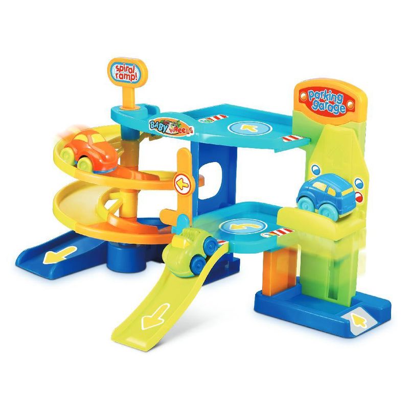 Playset-Com-Mini-Veiculos---Super-Parking---Minimi-1