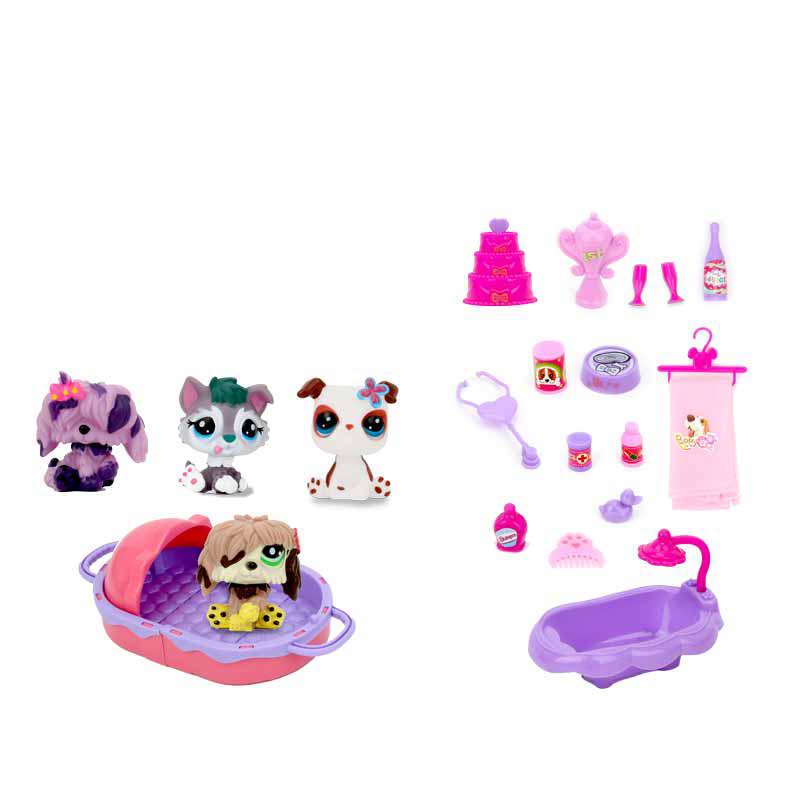 Conjunto-De-Figuras-E-Acessorios---Pet-Club---Hora-Do-Banho---Cardoso-0