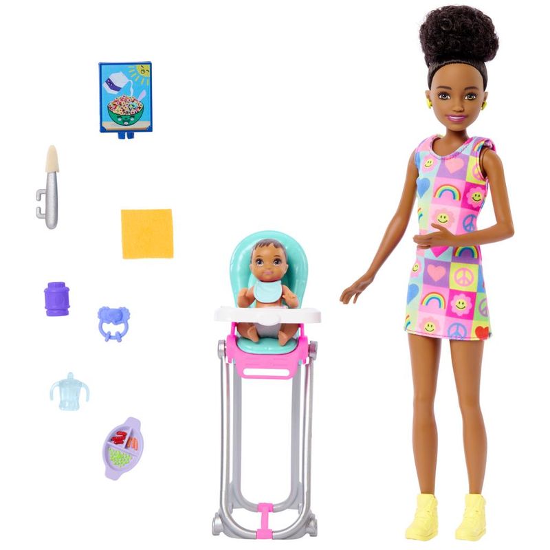 Boneca---Barbie---Skipper-com-Bebe-na-Cadeira---Vestido-Arco-iris---Mattel-0
