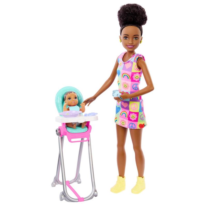 Boneca---Barbie---Skipper-com-Bebe-na-Cadeira---Vestido-Arco-iris---Mattel-2