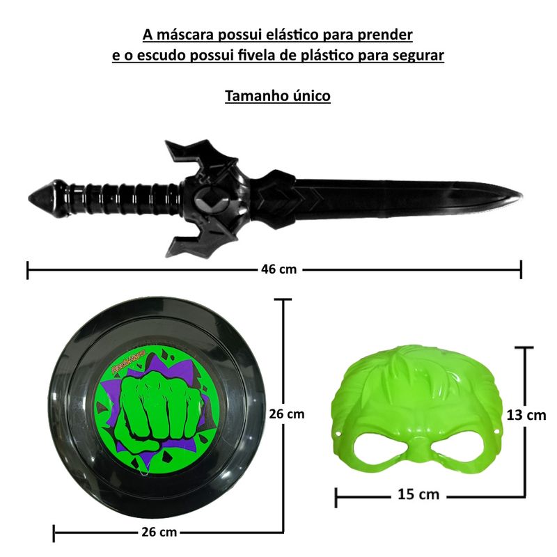 Kit-Heroi-Verde-Espada-Escudo-e-Mascara-Infantil-Hulk--1-