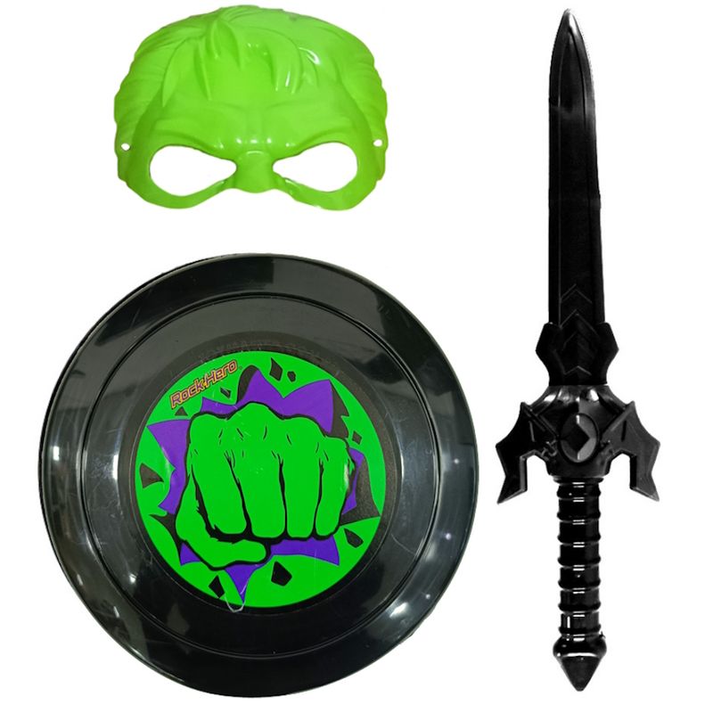 Kit-Heroi-Verde-Espada-Escudo-e-Mascara-Infantil-Hulk--2-