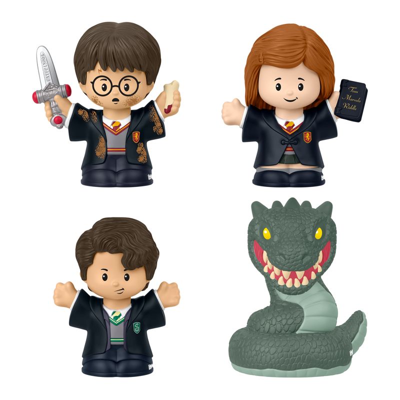 Conjunto-De-Mini-Bonecos-E-Figura---Little-People---Harry-Potter-e-a-Camera-Secreta---Mattel-0