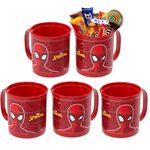 Caneca-Divertida-do-Homem-Aranha-360-ml-Plasutil-Nova-Kit-com--5