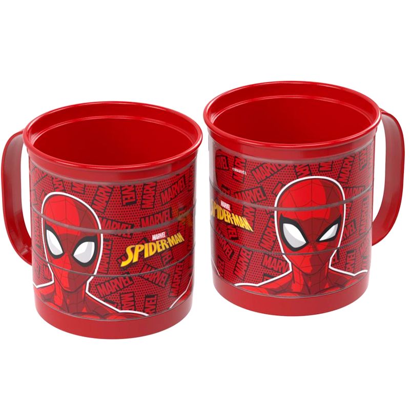 Caneca-Divertida-do-Homem-Aranha-360-ml-Plasutil-Nova