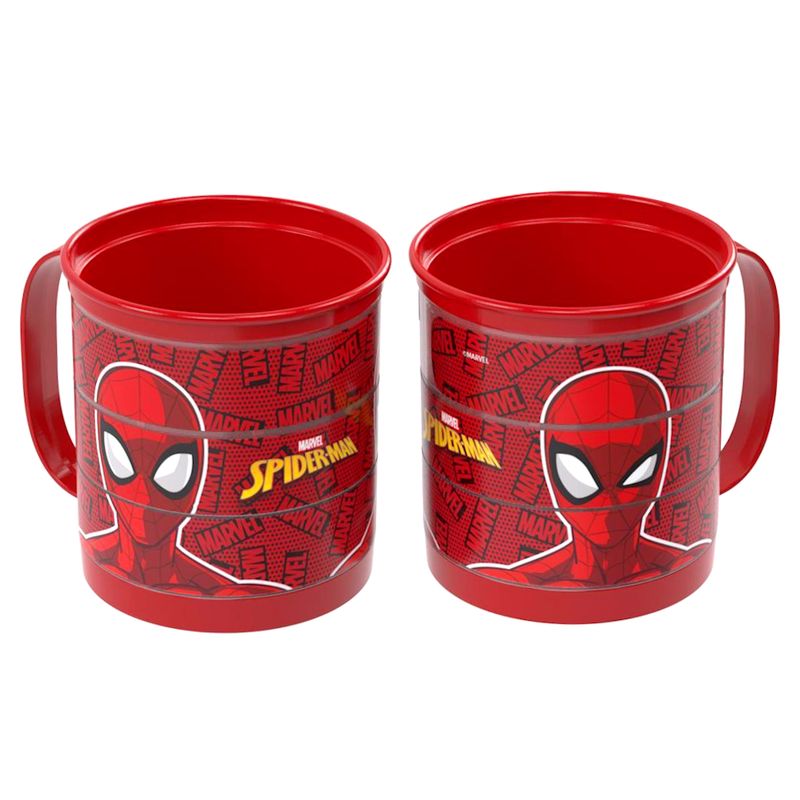 Caneca-Divertida-do-Homem-Aranha-360-ml-Plasutil-Nova-Kit-2