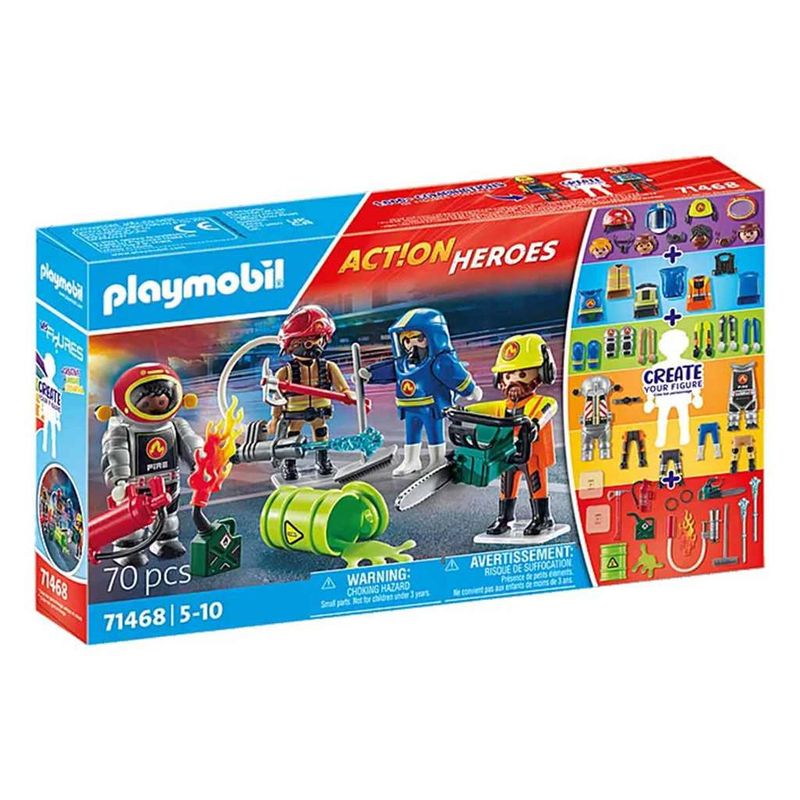 Playmobil---Action-Heroes---Bombeiros---Sunny-0