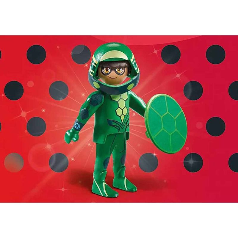 Playmobil----Miraculous---Carapace----Verde---Sunny-4