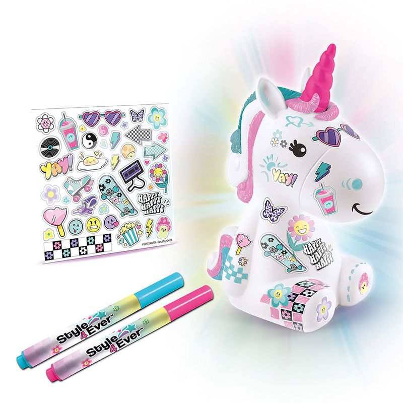 Conjunto-De-Artes---Style4Ever---Decore-Seu-Unicornio---Brilha-No-Escuro---Fun-0