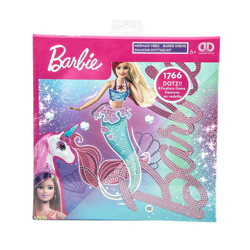 Conjunto-De-Artes---Barbie---Caixa-Dotz-Diamante--Sereia-Vibes---Fun-0