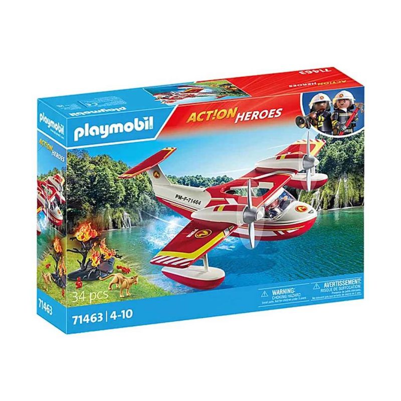 Playmobil---Aviao-De-Bombeiros---Action-Heroes---Sunny---0