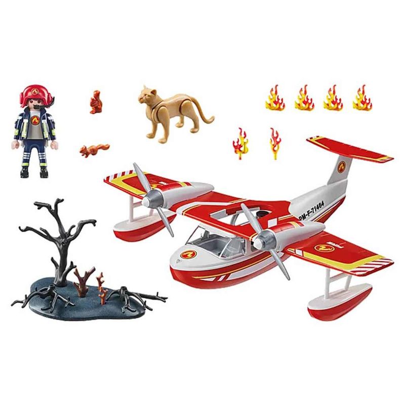 Playmobil---Aviao-De-Bombeiros---Action-Heroes---Sunny---1